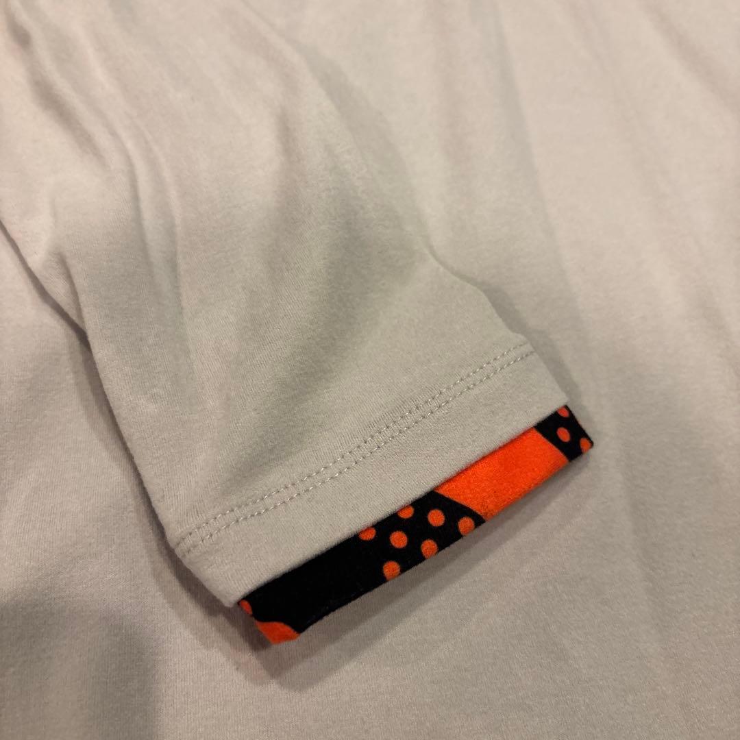 ホワイト スカル刺繍 ゴルフシャツ46