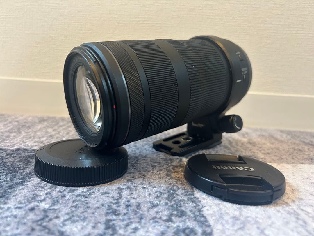 Canon RF100-400mm F5.6-8 IS USM 三脚座付き！