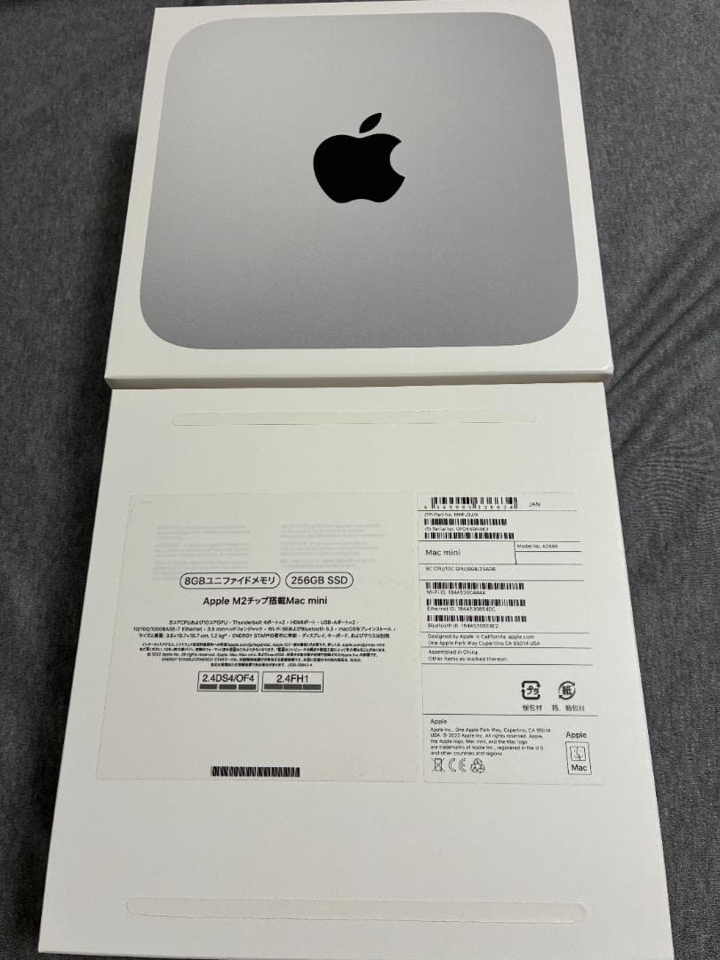 Mac mini M2 (2023) 8GB/256GB 完動品