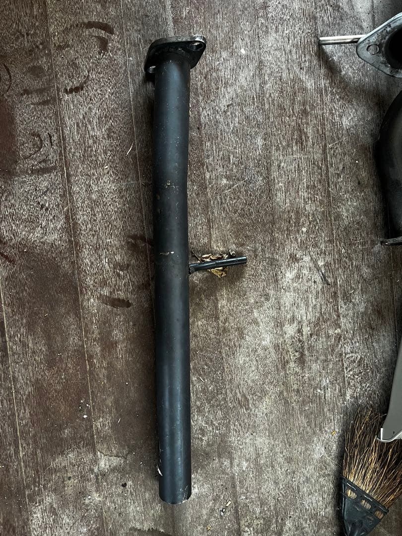 Zc32sリアストレートマフラー