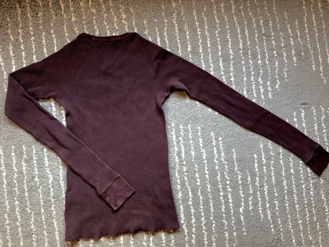 ナンバーナイン サーマルロングTシャツ NUMBER(N)INE 3