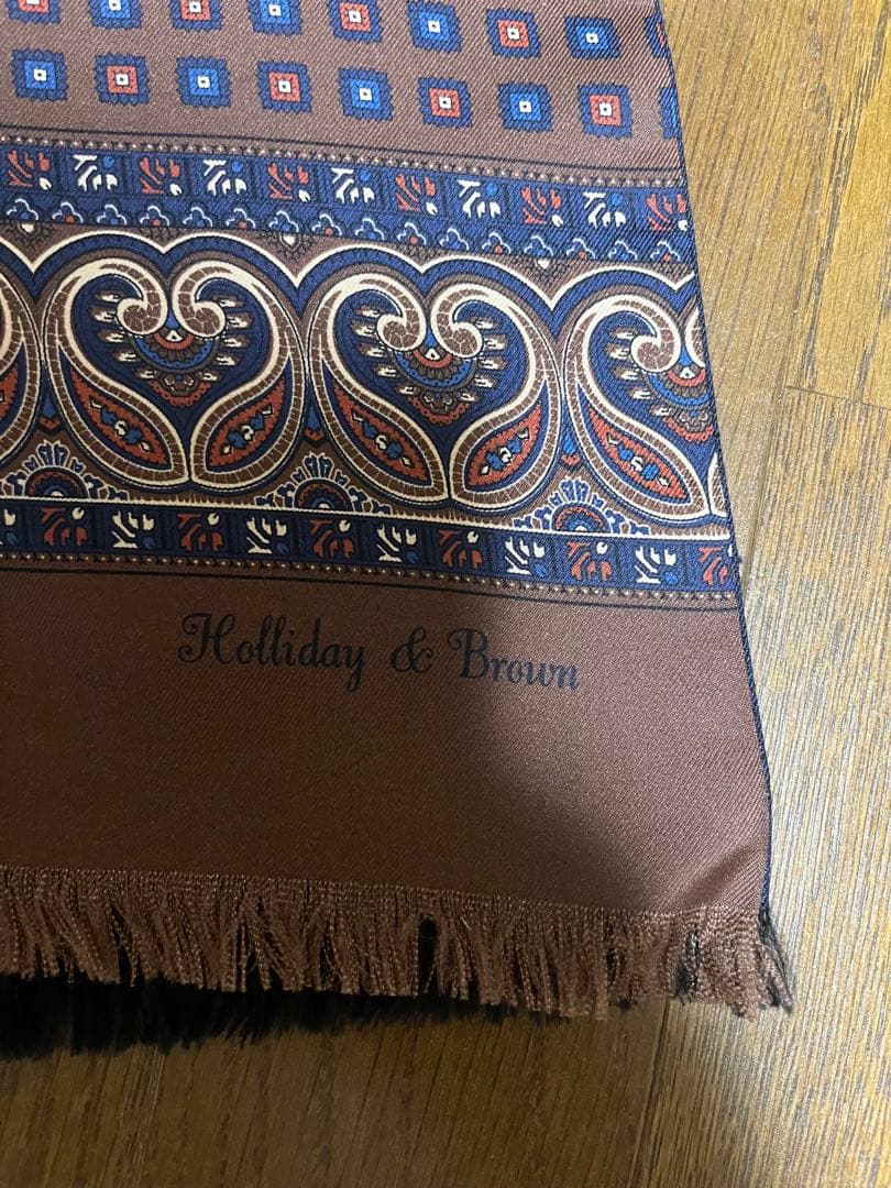 BEAMS F Holliday & Brown / リバーシブル ストール