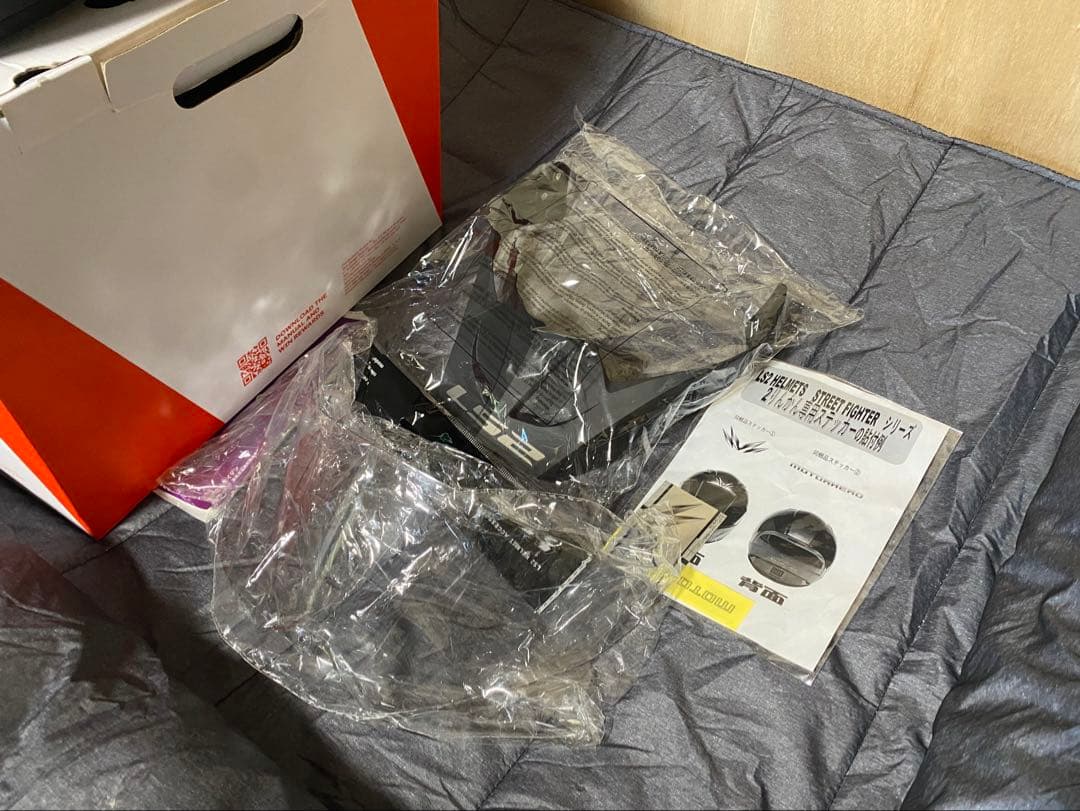 LS2 Street Fighter フルフェイスヘルメット Mサイズ