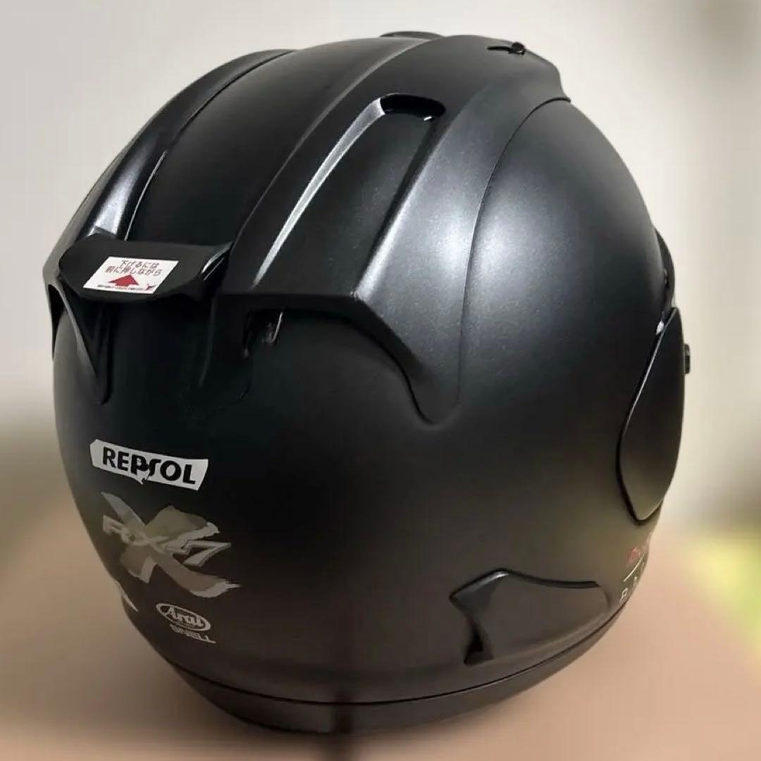 延長コード　Arai RX-7X フルフェイスヘルメット マットブラック