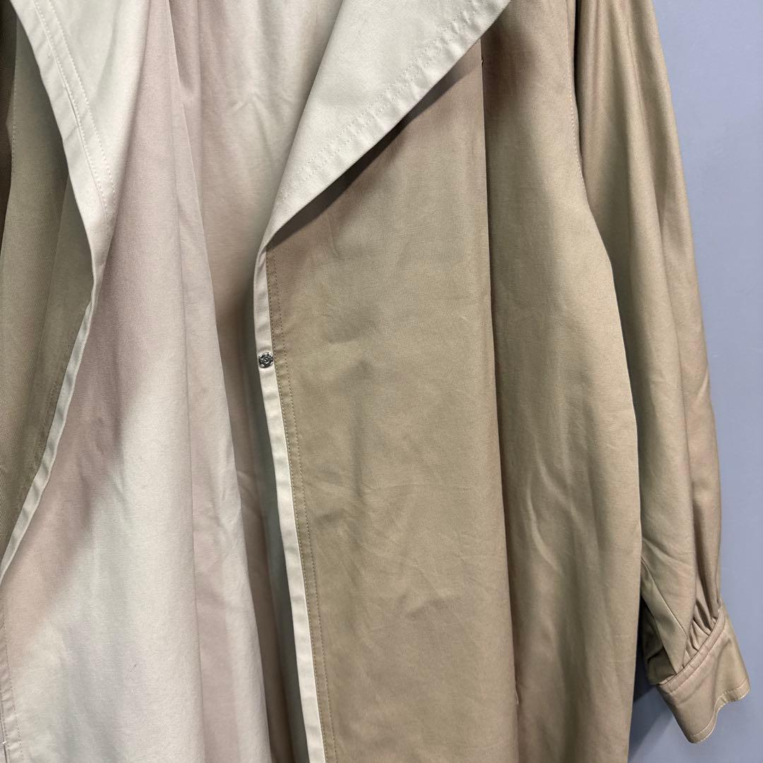 イヴサンローラン　ヴィンテージ　9号　ロングコート トレンチコート　ベージュ