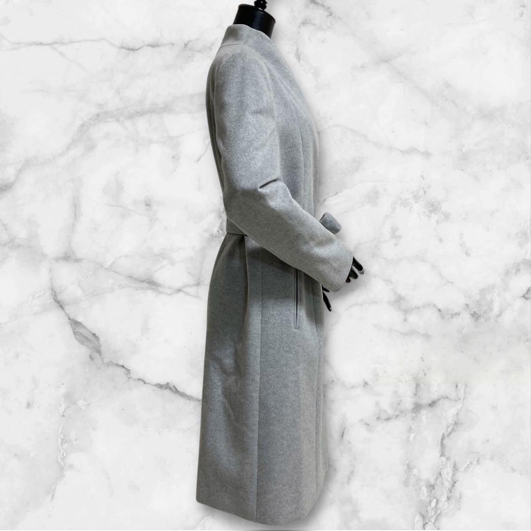 値下げ依頼品 アンタイトル プレミアムライン ノーカラートレンチコート