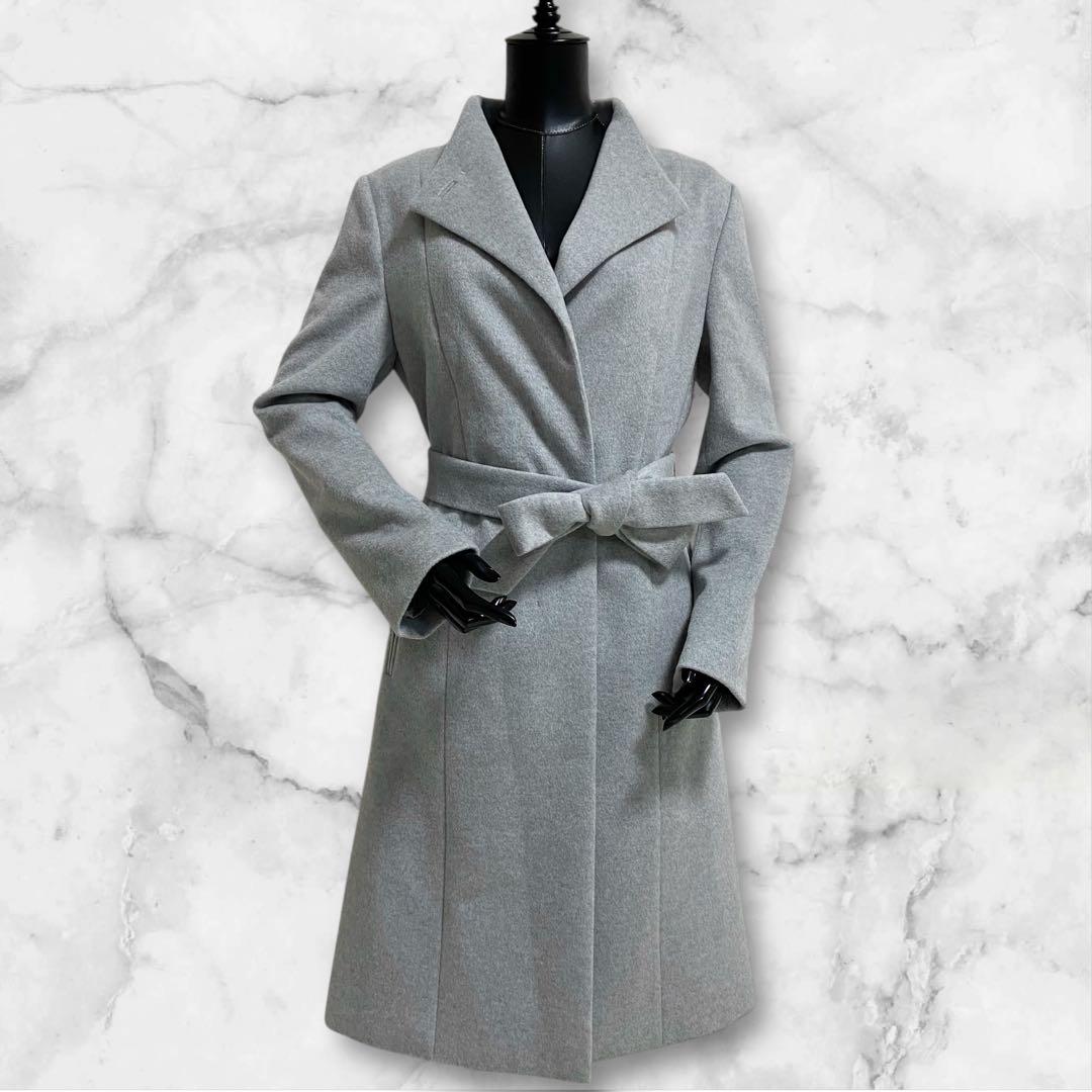 値下げ依頼品 アンタイトル プレミアムライン ノーカラートレンチコート