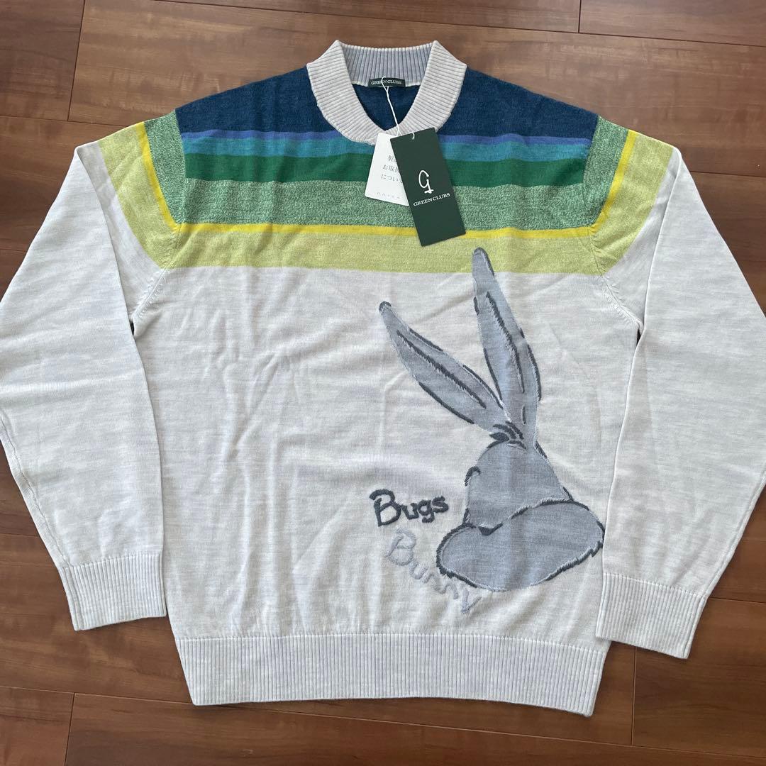 新品GREENCLUBS 薄手BUNNYニット　サイズ4 定価34650円