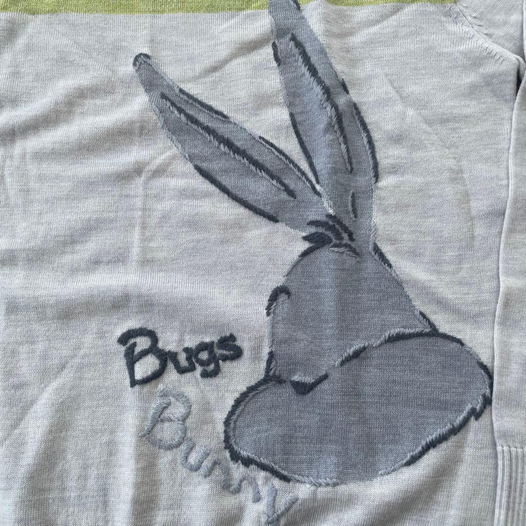 新品GREENCLUBS 薄手BUNNYニット　サイズ4 定価34650円