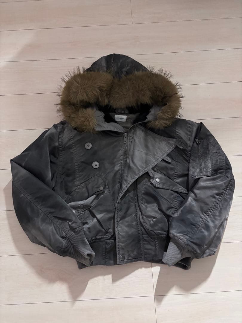 ファー付き ジャケット