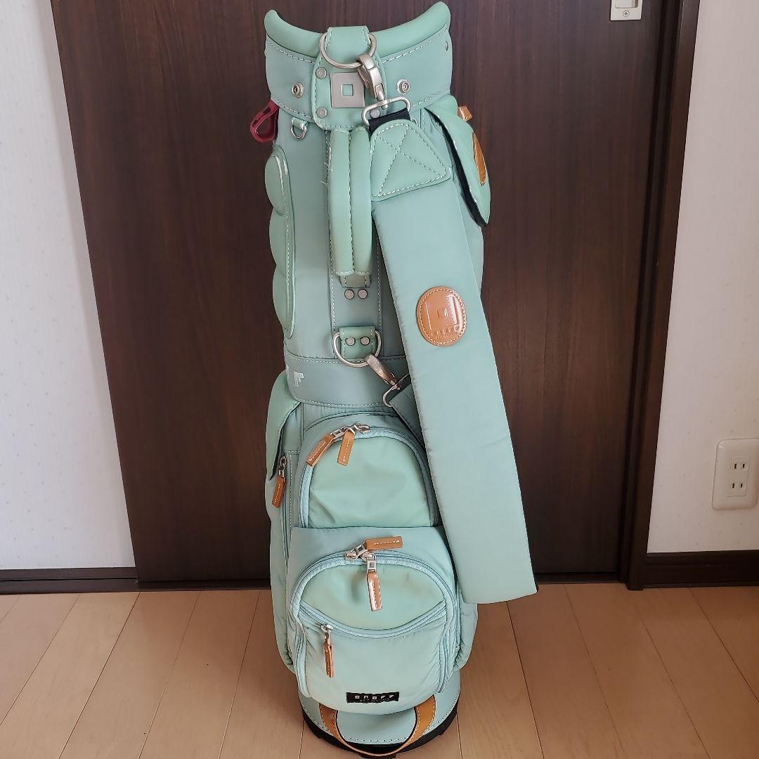 ミントグリーン ONOFFキャディバッグ