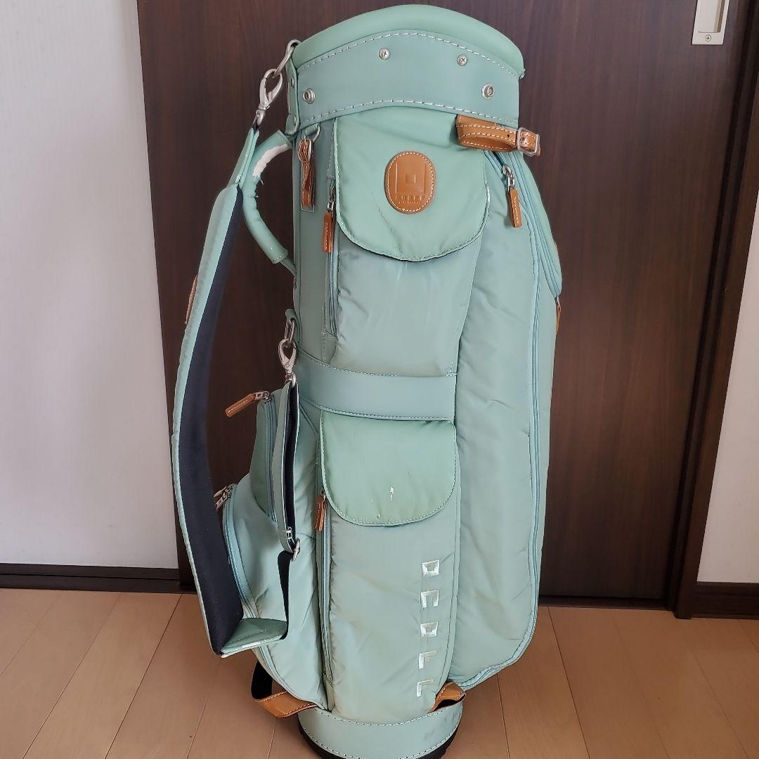 ミントグリーン ONOFFキャディバッグ