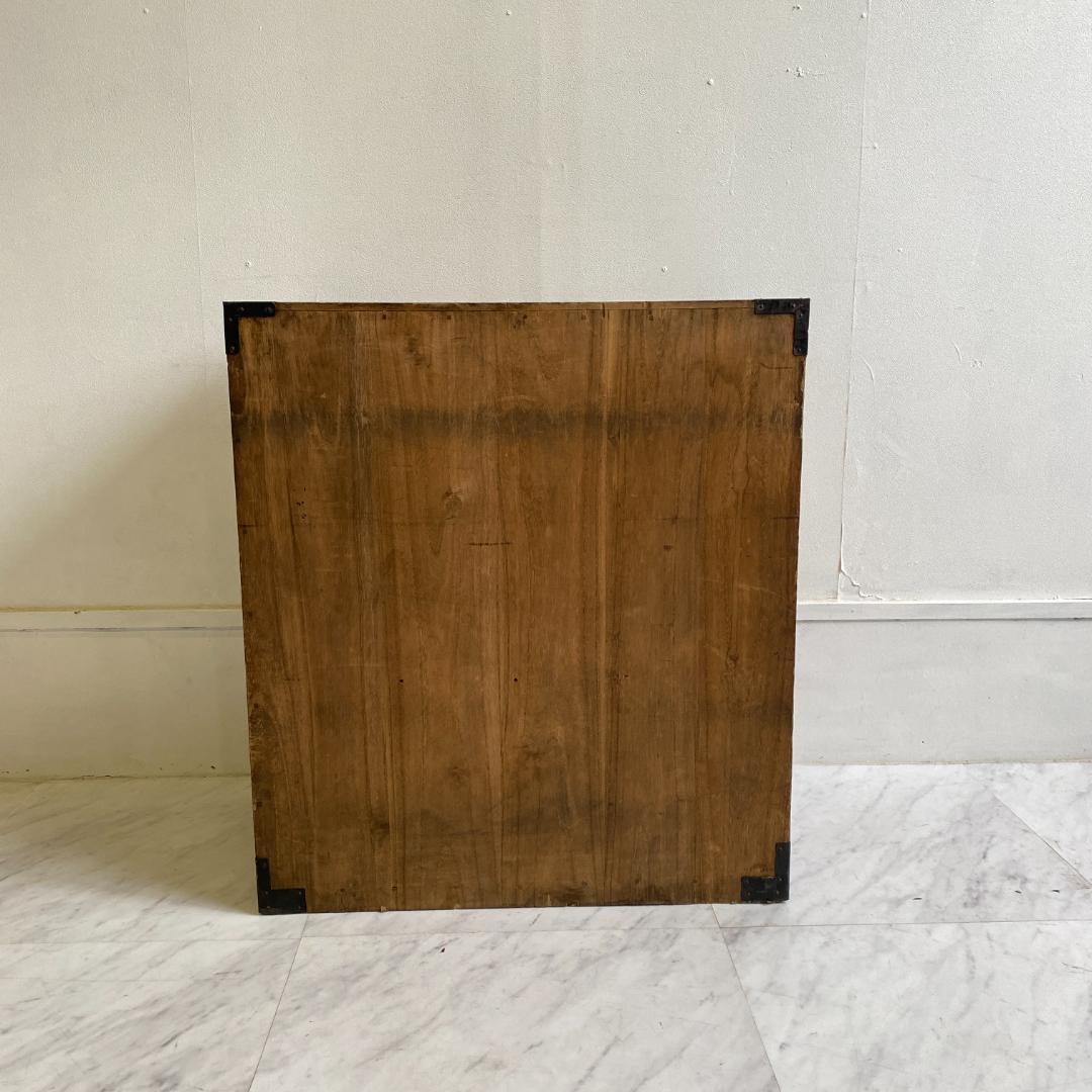 アンティーク 箪笥 小タンス 小引き出し 桐 金具 古道具