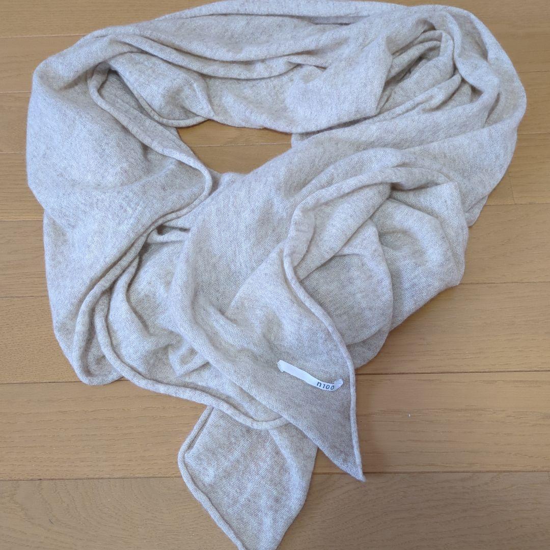 n100カシミアストール