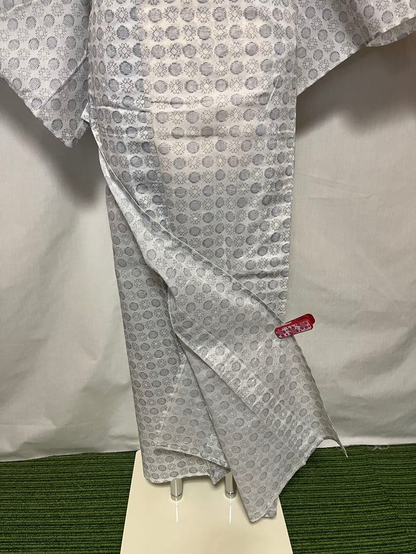 【国宝品】●沖縄県伝統工芸品●【八重山上布】●苧麻●盛夏●絣●着物