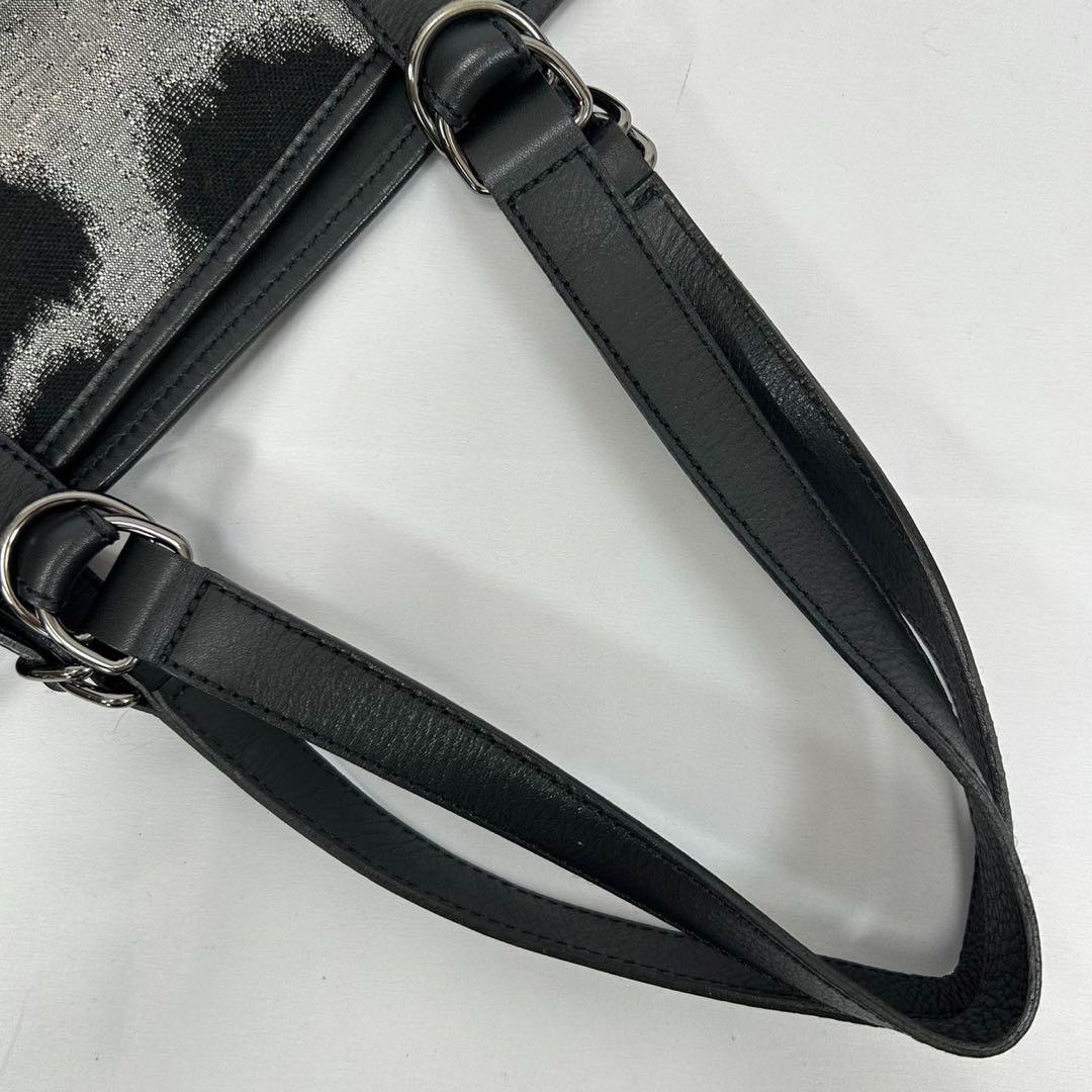 【極美品】ヴィヴィアンウエストウッド トートバッグ レザー オーブ チャーム 黒