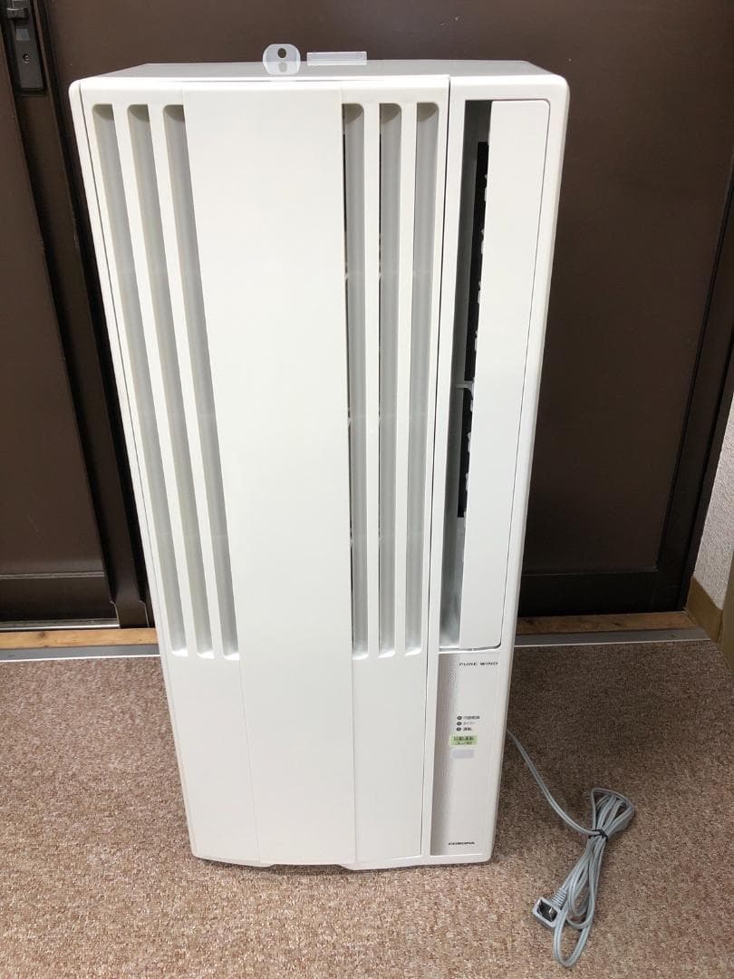【工事不要】コロナ ウインドエアコン Relala CW-1622R(WS)