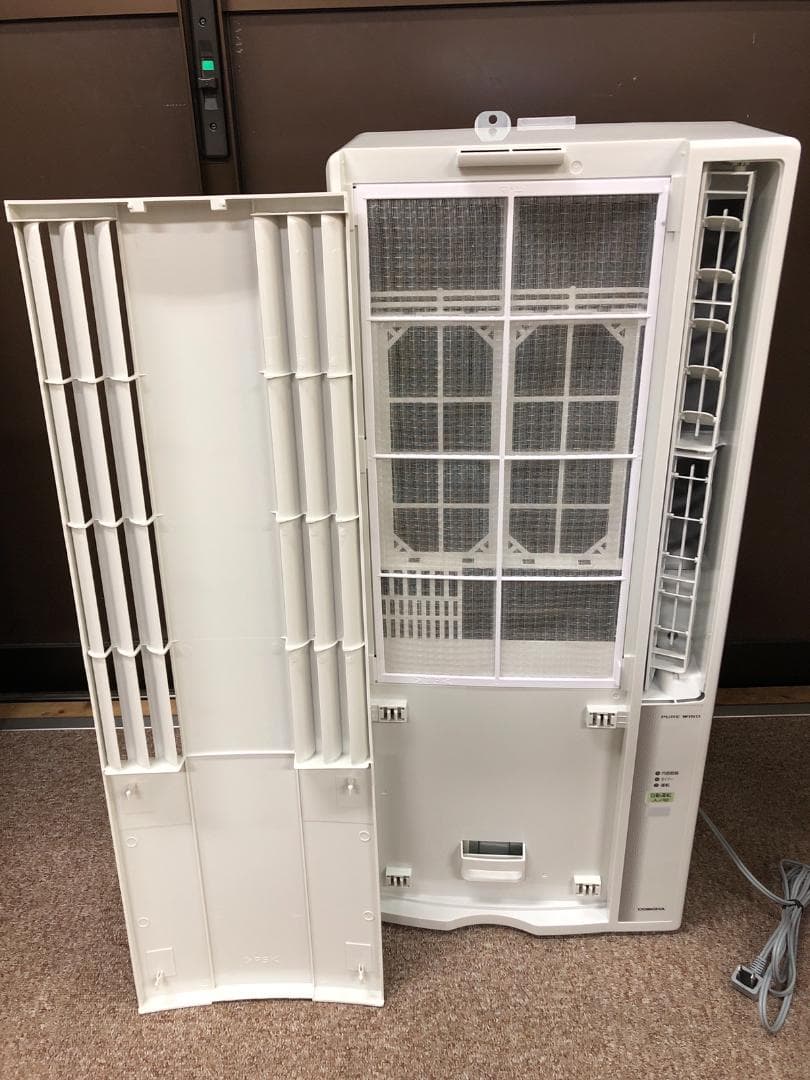 【工事不要】コロナ ウインドエアコン Relala CW-1622R(WS)