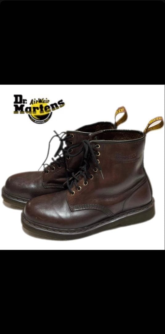 Dr. Martens ダークブラウン ブーツ