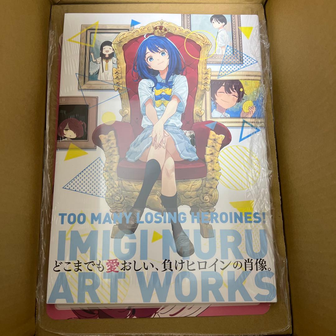 小鞠　アートボード付き　負けヒロインが多すぎる　art works
