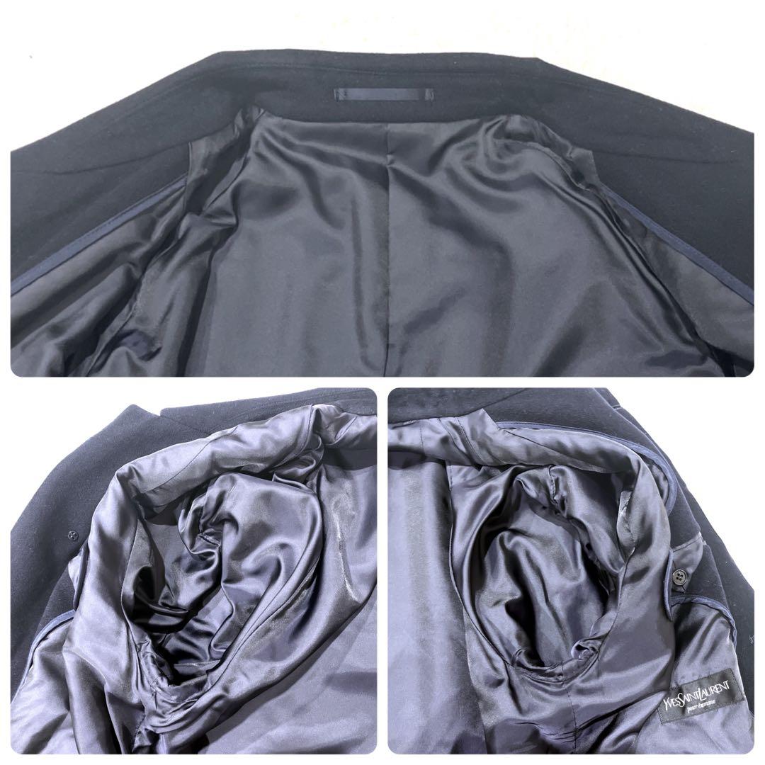 【カシミヤ混】Yves Saint Laurent A5 チェスターコート