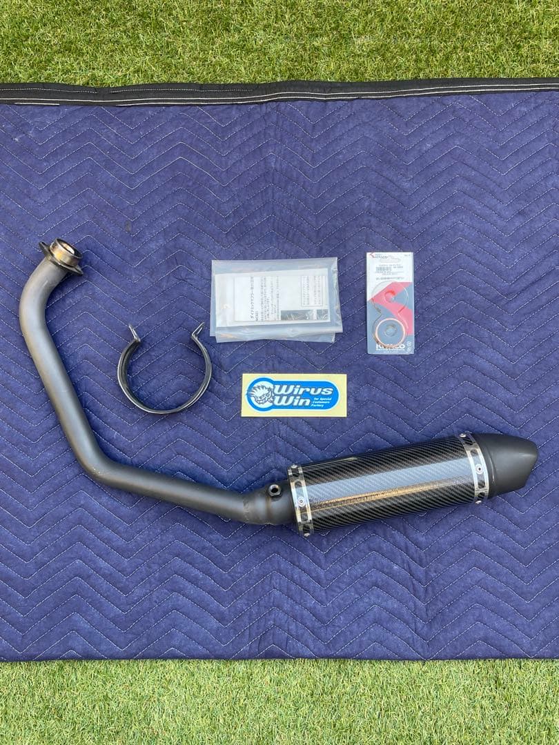 CB250R ウイルズウィン フルエキゾーストマフラー