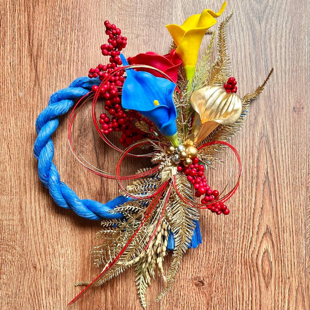 オメガ　オーダーページ 2025しめ縄　水引ミニお飾り　仏花