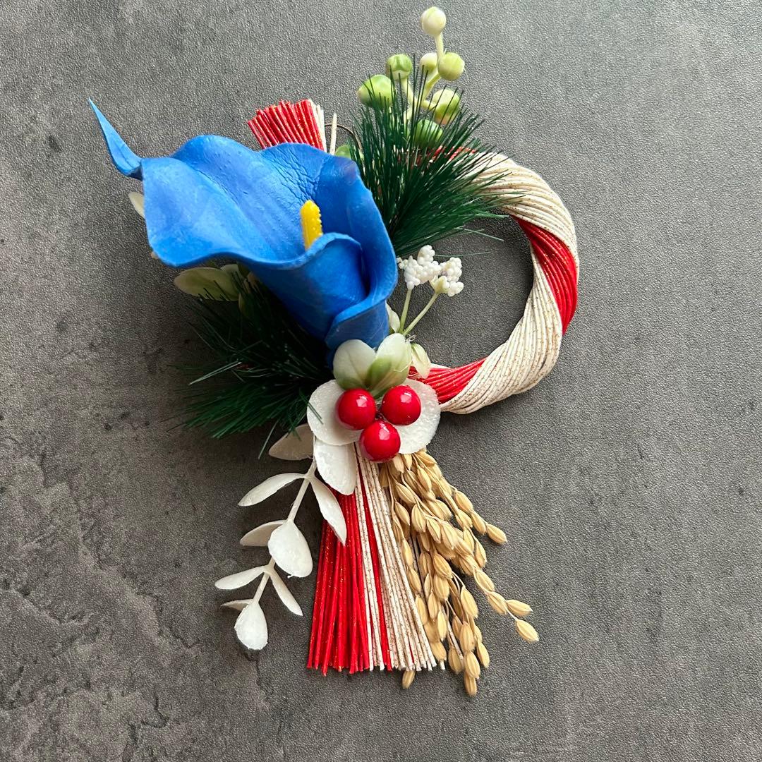 オメガ　オーダーページ 2025しめ縄　水引ミニお飾り　仏花