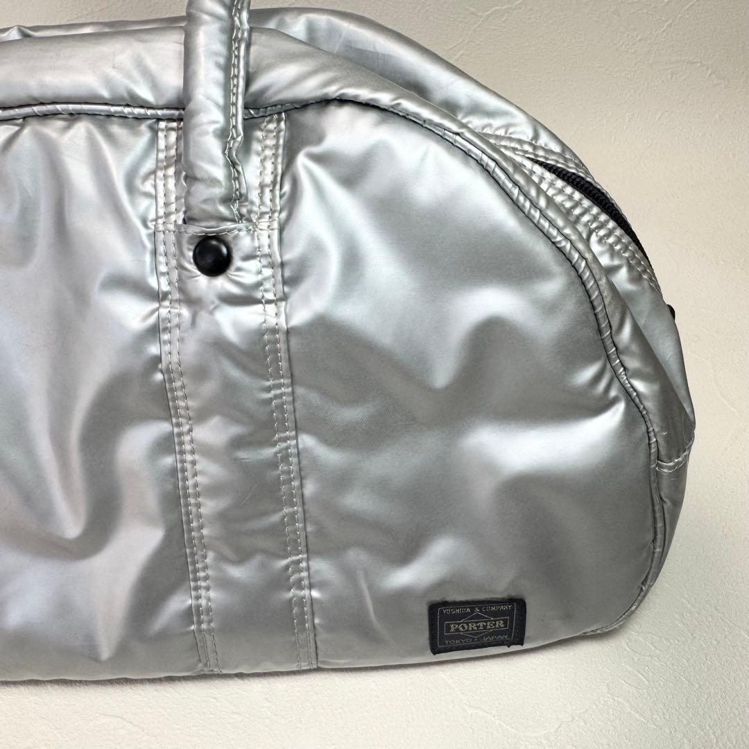 【廃盤】【激レア】ポーター　ボストンバッグ　シルバー