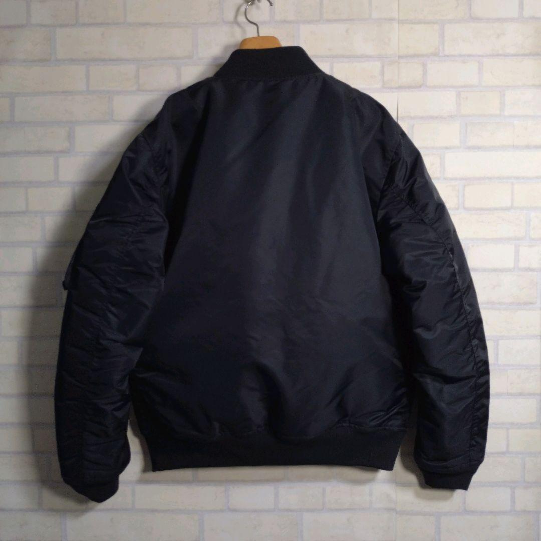 Schott★ショット MA-1 フライトジャケット 黒 M表記 L相当 未使用