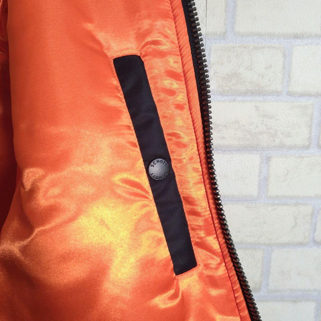 Schott★ショット MA-1 フライトジャケット 黒 M表記 L相当 未使用