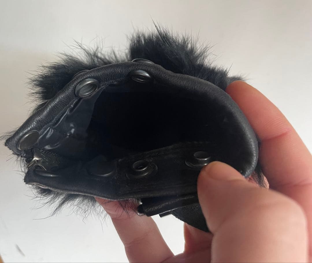 L.g.b. ファーポーチ　fur pouch