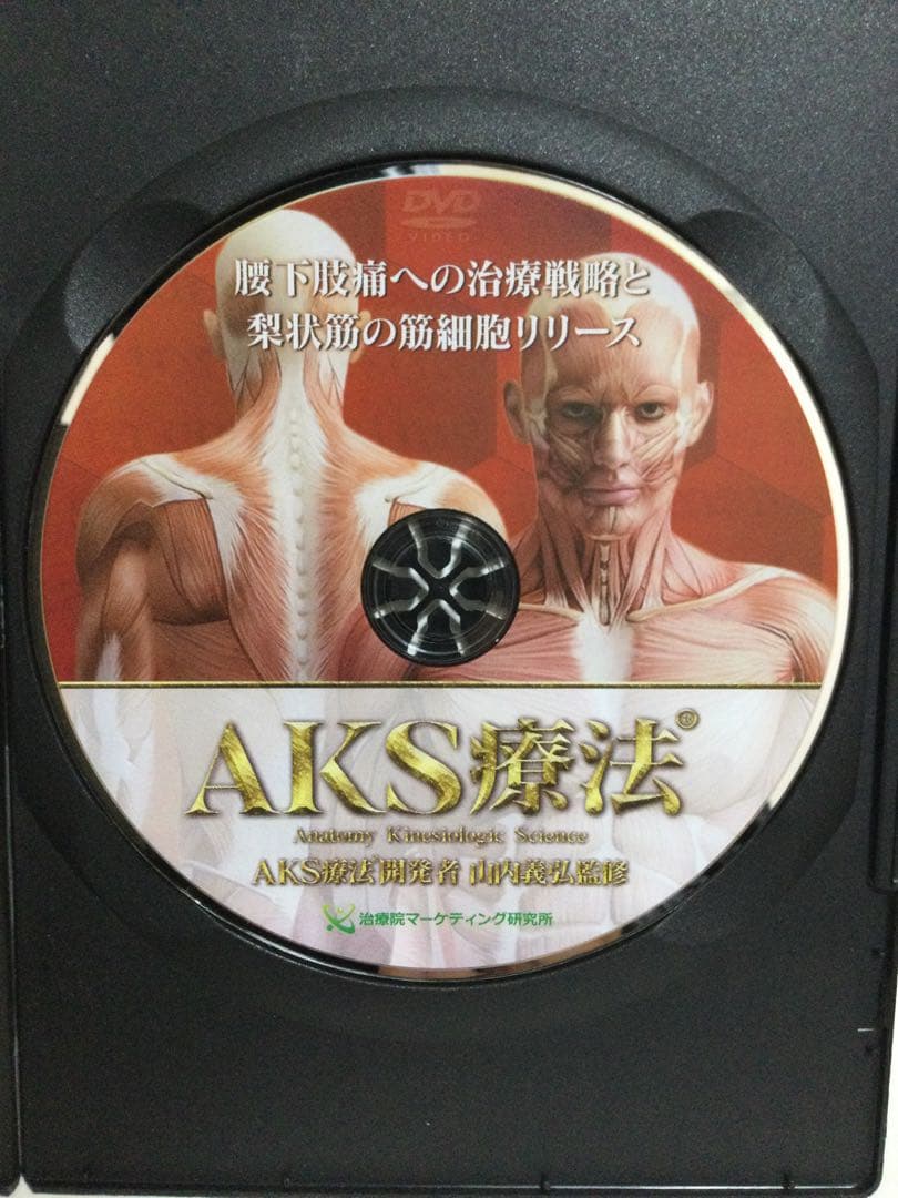 AKS療法 山内義弘 DVD／本編4枚+特典2枚+購入者限定1枚 整体