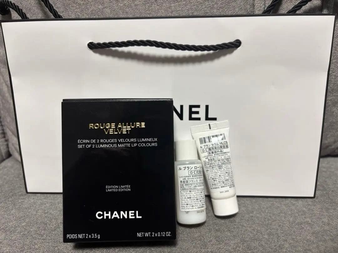 CHANEL ルージュ アリュール ヴェルヴェット レ ペルル セット オブ ２