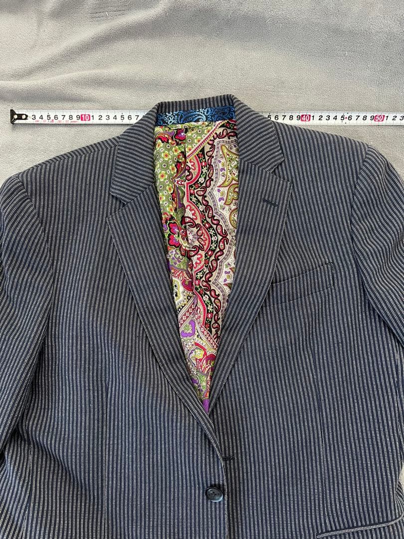 ETRO エトロ ストライプスーツ セットアップ52