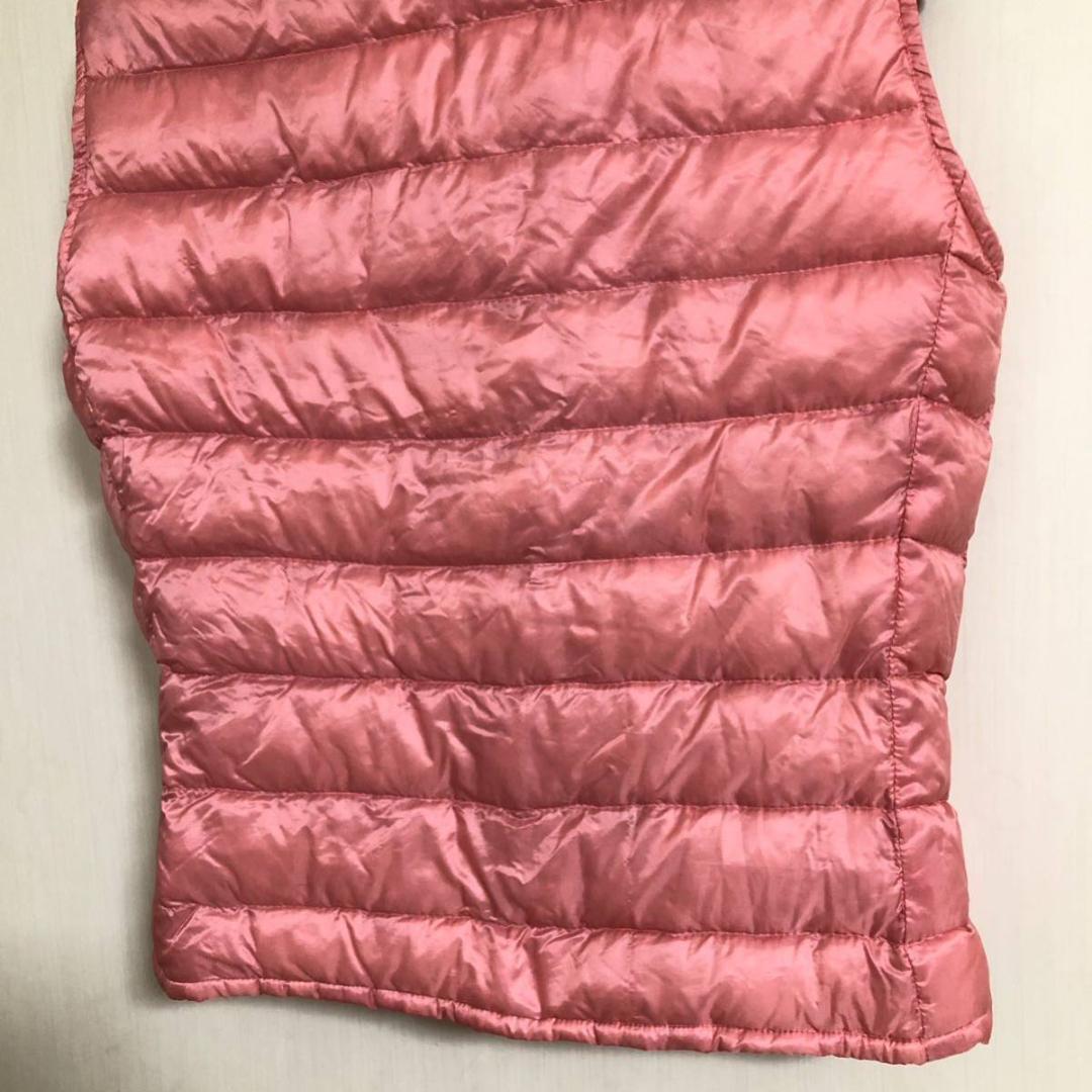 モンクレール MONCLER ダウンベスト ナイロン ピンク 0