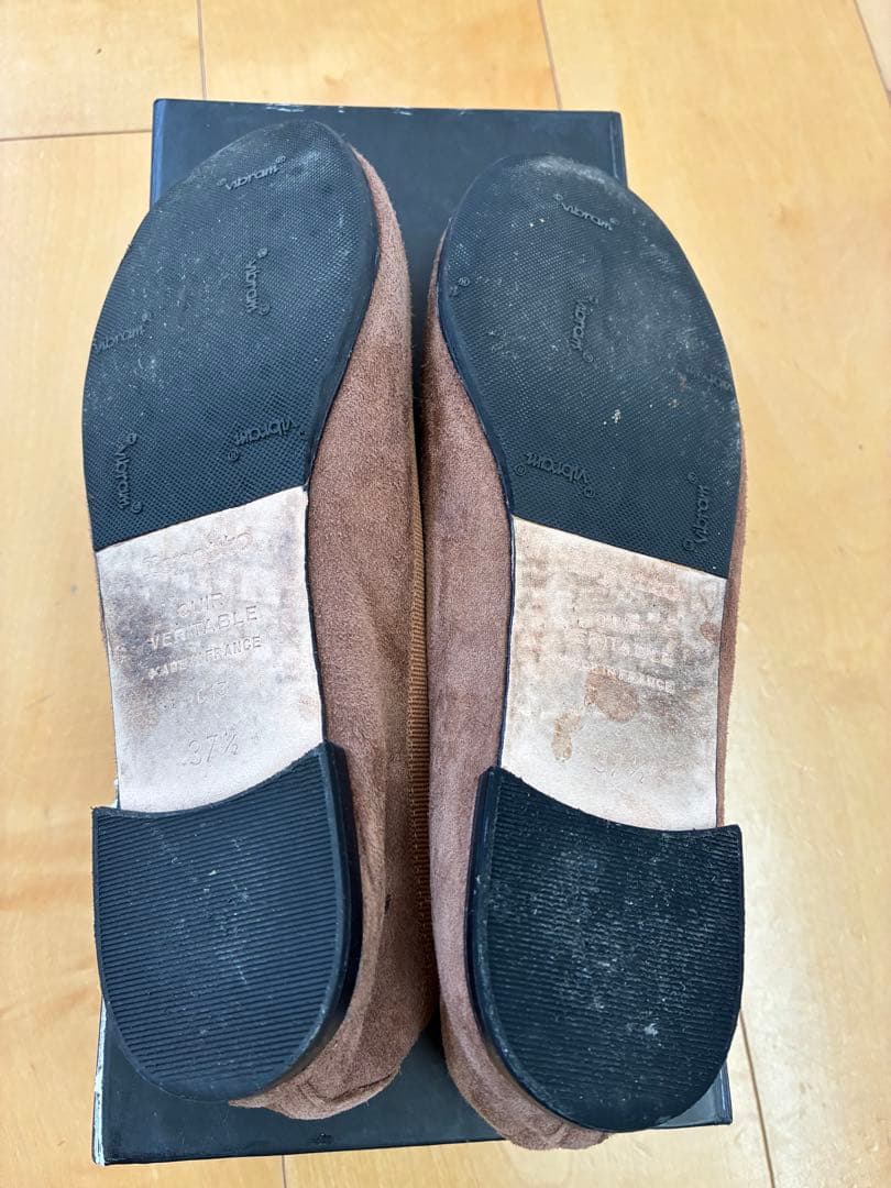 Repetto バレエシューズ　スェード　ブラウン　37.5