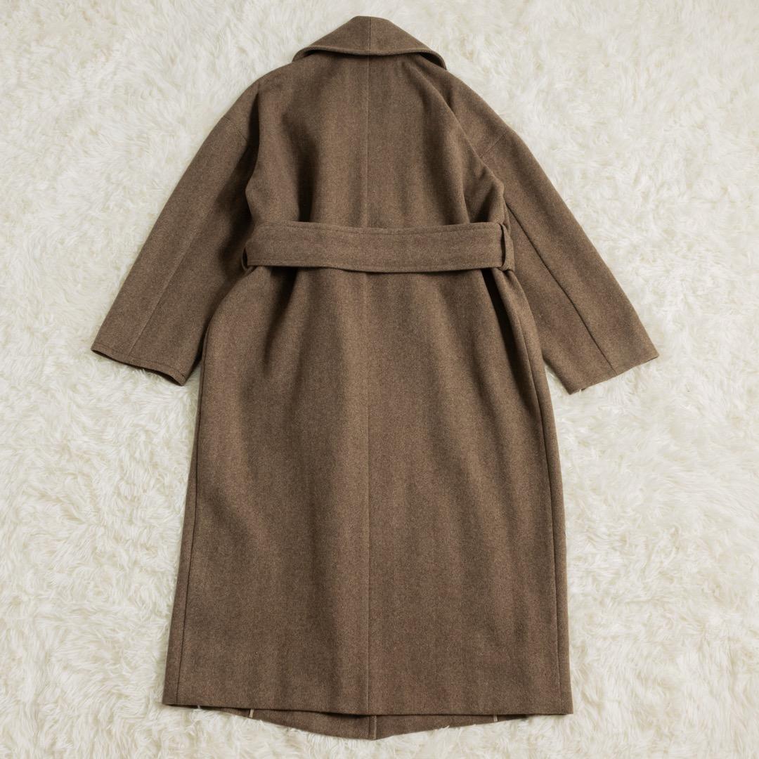 美品 定価14万 CORBY'S DES PRES ウール ショールカラーコート