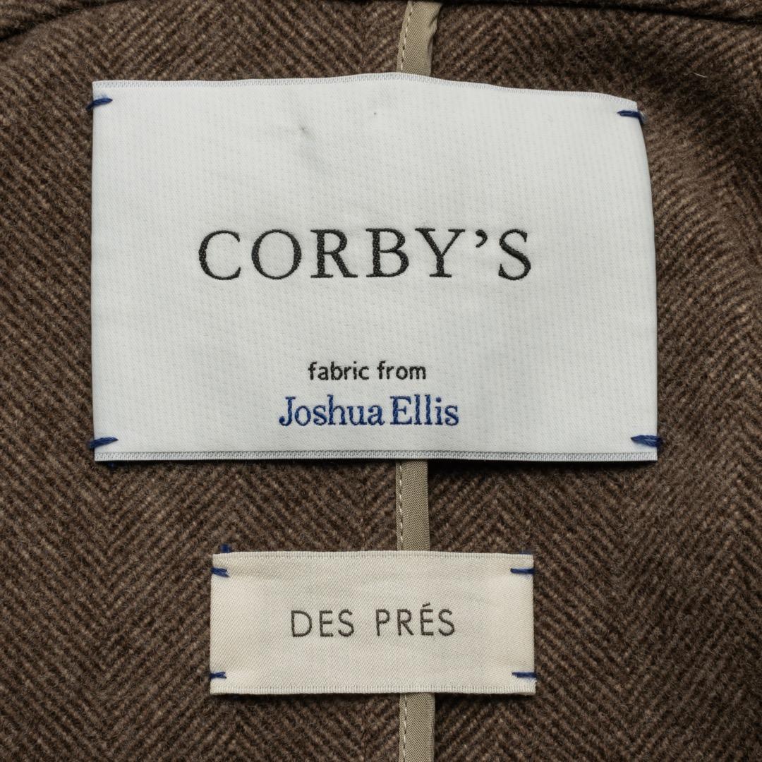 美品 定価14万 CORBY'S DES PRES ウール ショールカラーコート