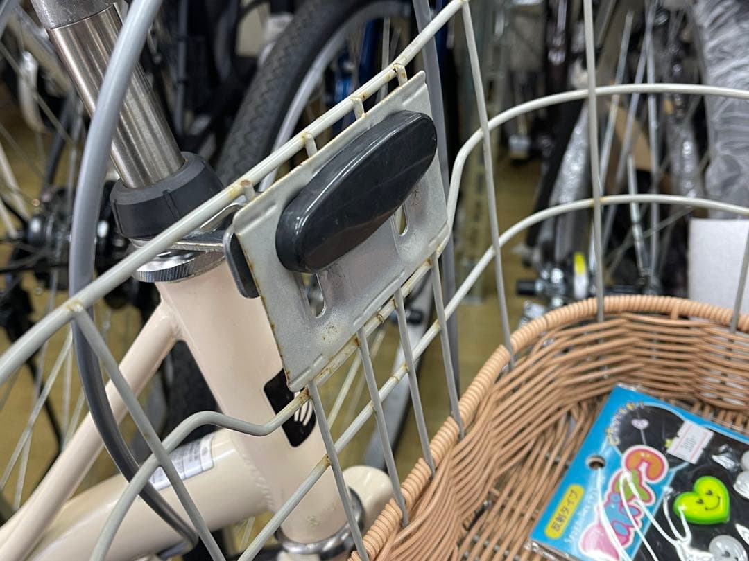 リユース　子供用自転車　あさひ　フェリークjr 20インチ アイボリー