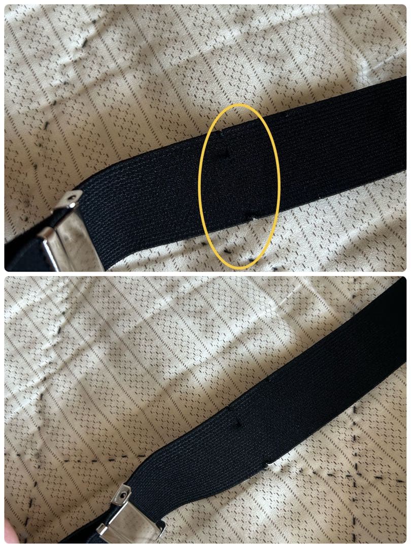 エンフォルド　ウール　ハーフパンツ　ブラック