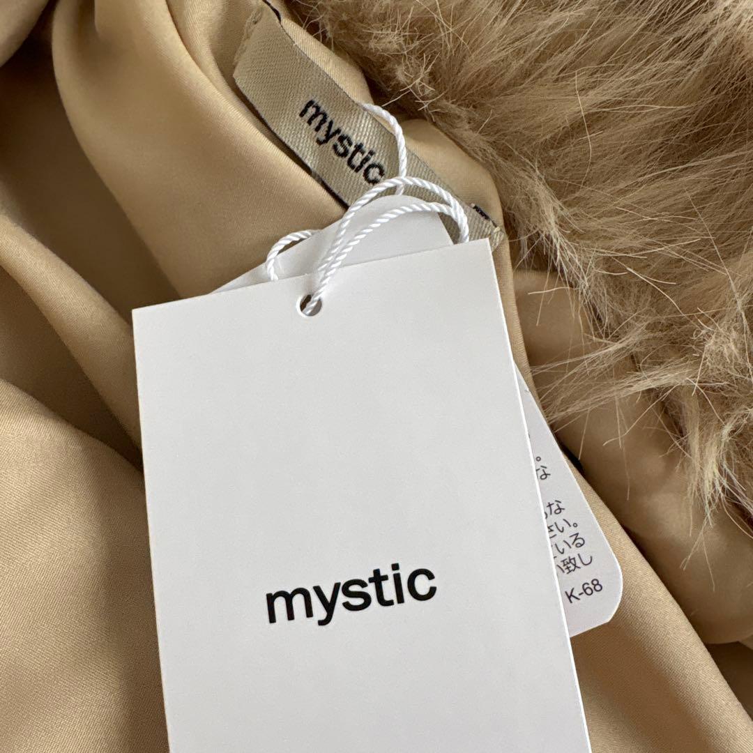 mystic ショートファーコート タグ付き