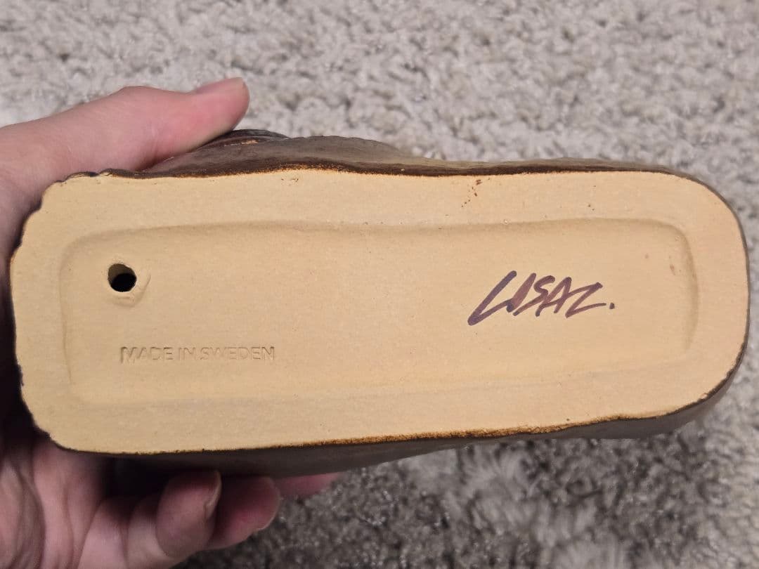 LISA LARSON ライオンと鳥　リサラーソン