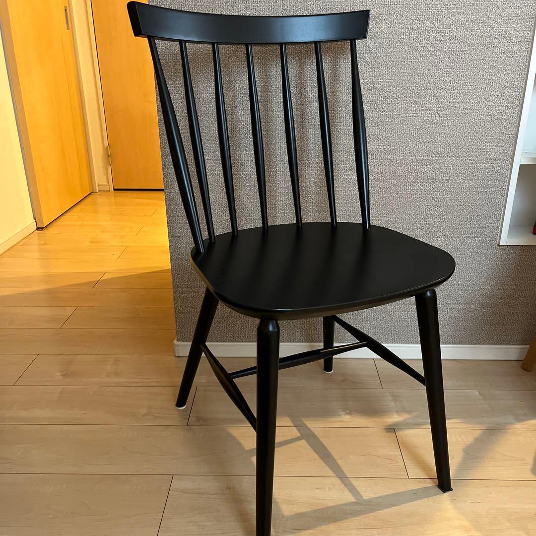 ACTUS ELIZA エリザ ダイニングチェア◉ブラック