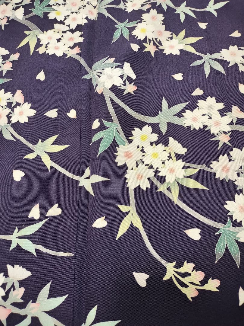 螺鈿作家 藤本隆士作　帯　みや美　桜　長襦袢　着物