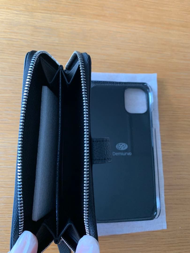 【➕セットver.】Demiurvo スマホケースiPhone 11手帳型ケース