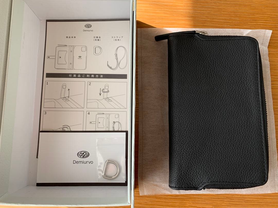 【➕セットver.】Demiurvo スマホケースiPhone 11手帳型ケース