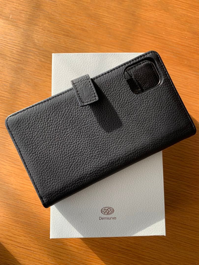 【➕セットver.】Demiurvo スマホケースiPhone 11手帳型ケース