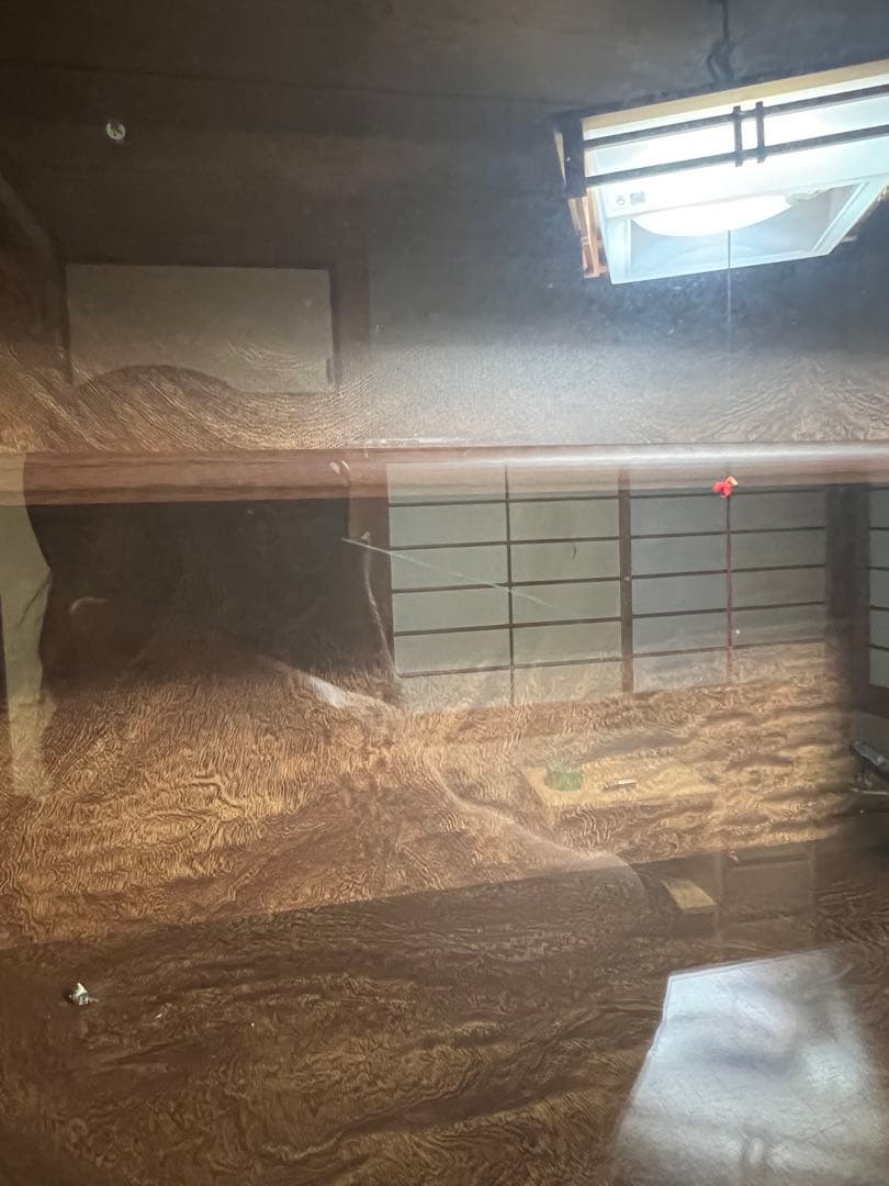 桃　茶箪笥　昭和レトロ