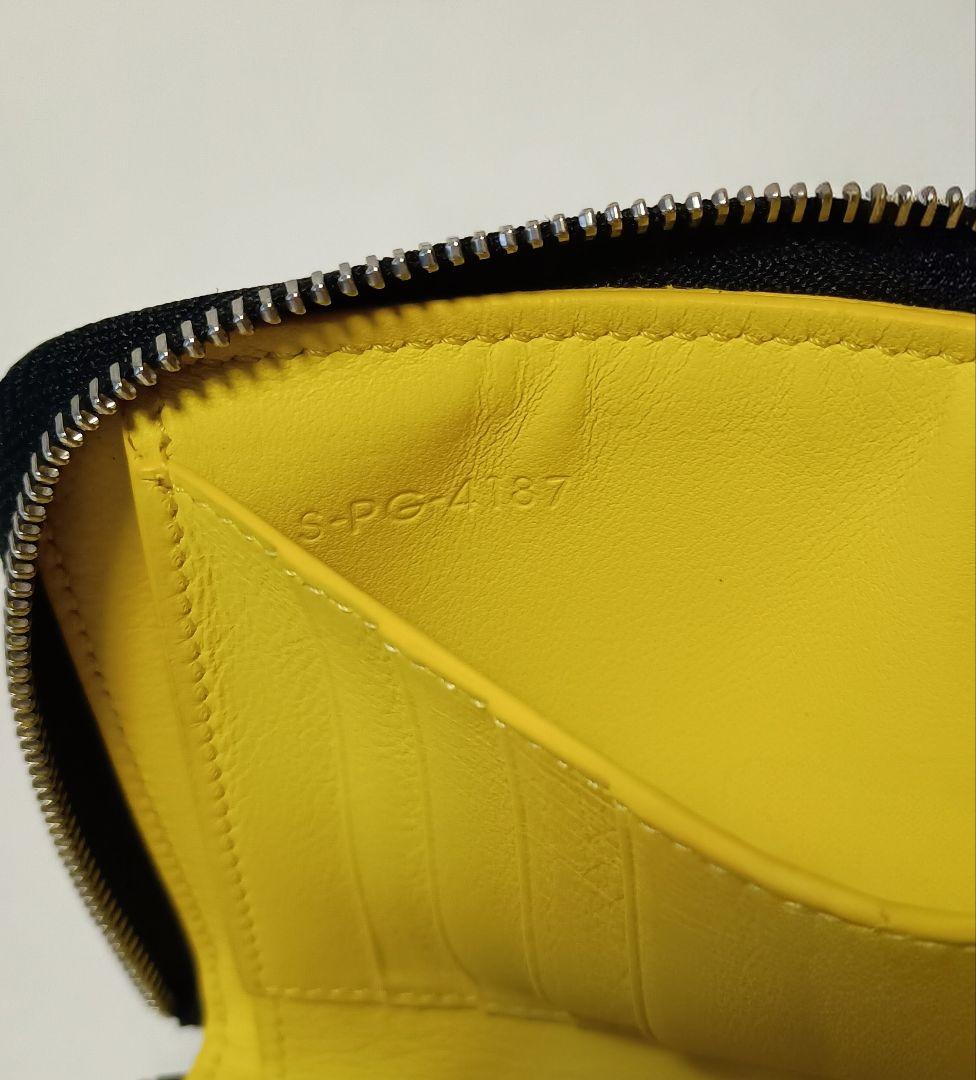 CÉLINE ブラック 二つ折り財布 ミディアムジップラウンドウォレット